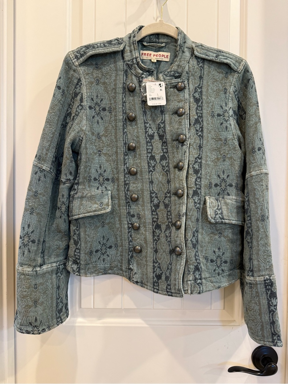 Free People Lotty Jacquard Band Jacket - Picture 4 of 7